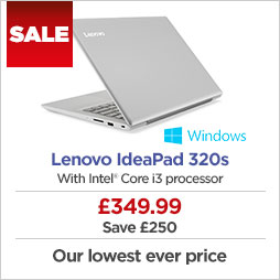 Lenovo IdeaPad with Intel Core i3 processor