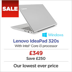 Lenovo IdeaPad with Intel Core i3 processor