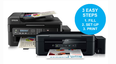 THE UK’S FIRST BRANDED PRINTER WITH REFILLABLE TANKS THE UK’S FIRST BRANDED PRINTER WITH REFILLABLE TANKS