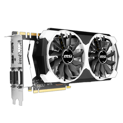 MSI 4 GB NVIDIA GeForce GTX 970 OC PCIe Graphics Card