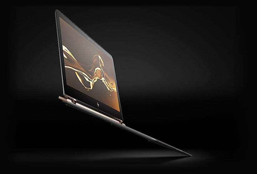 HP Spectre Gold Laptop