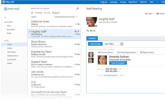 office 360 outlook